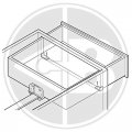Drawer Backplate Plastic Guide Pack Of 10 Natural Handyct 509 