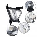 2-pack Fog Lights With Bezel Set Left And Right Side Replacement For 2016 2017 2018 Kia Sorento 86526-c6020 92201-c6000