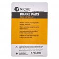 Niche Brake Pad Set For Ktm 450 560 Smr Fs570 54813090300 81213030000 Front Rear Semi-metallic