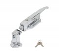 Kason K58c Series Walk-in Safety Chrome Latch Complete Set With Key Select Offset From Flush To 2-1 Offset 1-3 4 2 