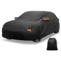 Car Cover Outdoor Waterproof Sun Rain Snow Hail Protection With Left Side Door Zipper Aluminum Film For Subaru Wrx Sedan 