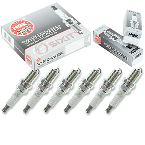 Ngk Vpower 6pcs Spark Plugs Audi A6 Quattro 0204 3 0l V6 Kit Set Tune Up