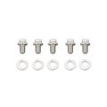 Arp 613-0500 Stainless Steel 8-16 Rh Thread 0 500 Uhl 12-point Bolt With 3 8 Socket And Washer Set Of 5 