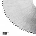 Uxcell Hss Saw Blade 80mm 108 Tooth Circular Cutting Wheel 1mm Thick W 22mm Arbor