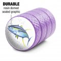 Tuna Fishing 2 Valve Stem Caps For Tire Rim Wheel Aluminum Purple