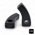 Black Handlebar Risers For Boulevard Intruder Volusia V Star Vmax 1 In Billet Aluminum Motorcycle Riser Pair