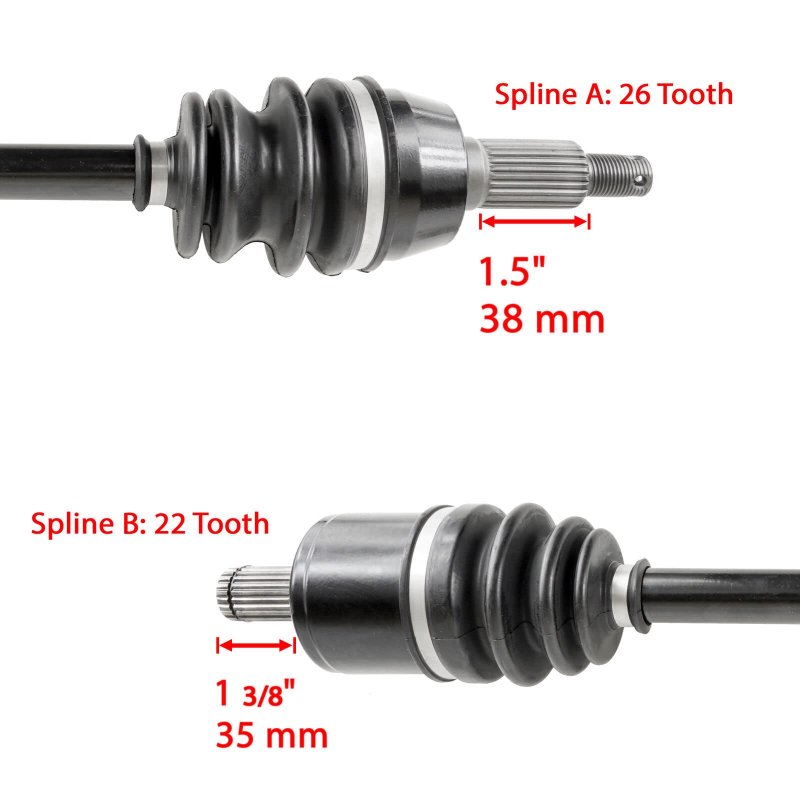 Akkum Fits For Front Right Or Left Complete Cv Joint Axle Polaris