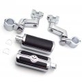 Smt-1 Skull Foot Pegs Mount Clamps Compatible With Goldwing Gl1800 Gl1500 Gl1100 Gl1200 B00rue0036