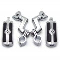 Smt-1 Skull Foot Pegs Mount Clamps Compatible With Goldwing Gl1800 Gl1500 Gl1100 Gl1200 B00rue0036