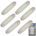 Wiseshine Festoon Led Bulb 43mm 44mm 578s Warm White 3000k 211-2 212-2 Bulb Dc 12v For Camper Rv Automotive Interior Dome