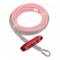 Astra Depot Red 4 5 Inch Bolt Hawse Fairlead 3000lbs-4000lbs For Atv Utv Truck Synthetic Rope Winch Cable