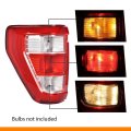 Tail Light Brake Lamp Left Driver Side For Ford F150 Xl 2021 2022 2023 Fits Factory Incandescent And Without Blind Spot Models