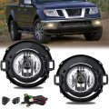 Fog Lights For 2005-2015 Nissan Xterra 2010-2019 Frontier With Wiring Harness Switch Clear Lens Set 