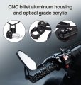 Motorcycle Bar End Mirrors Compatible With Honda Grom Msx125 Kawasaki Z650 Z125 Z900 Z750 Sv650 Yamaha Mt-07 Mt-03 Mt-09 Mt-10