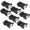Secosautoparts 8pcs Uscar Ev6 Ev14 Female To Ev1 Male Fuel Injector Connectors Adapters