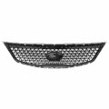 Ki1200162 Factory Style Front Bumper Grill Grille Assembly With Chrome Frame Compatible Sportage 2014-2016 Glossy Black