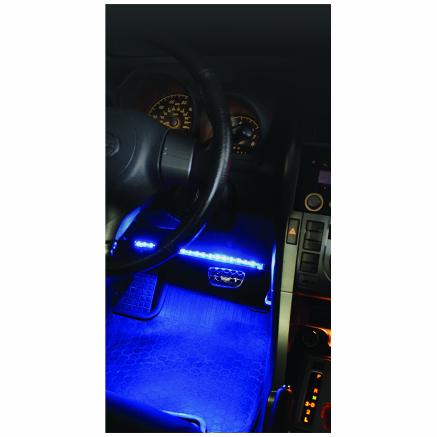 Pilot Automotive Cz-176b Blue 4 Led Flex Light 2 Piece