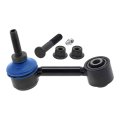 Stabilizer Bar Link Set For 2010 2011 2012 2013 2014 Volkswagen Golf Natural Rubber Bushing Ball Joint End 1 Fixed 2 Black Rear
