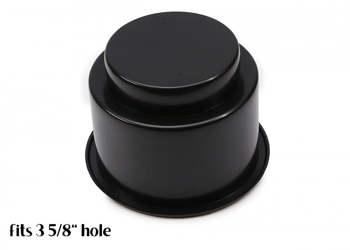Red Hou Auto 4 Cup Holders Jumbo Plastic Pocket Recessed Insert Universal For Boat Rv Car Truck Marine Pontoon Motorhome Camper