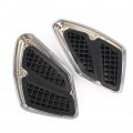 Cakievro Gold Wing Gl1800 Motorcycle Tank Trim W Knee Pads For Honda Goldwing Gl 1800 F6b 2012 2013 2014 2015 2016 2017 Chrome