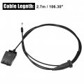 X Autohaux 1ps72dx9ab Hood Latch Release Cable Replacement With Handle For Dodge Charger 2011-2019 Chrysler 300