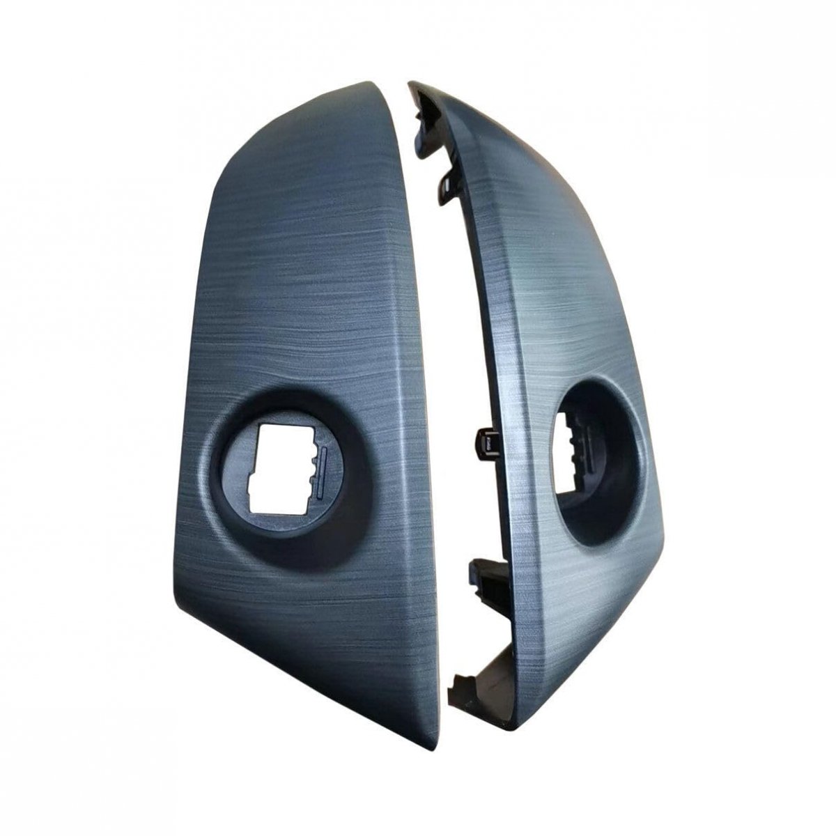 Fitfoyo 1 Pair Car Instrument Cluster Finish Panel Trim For Toyota Rav4 2006 2007 2008 2009 2010 2011 2012 Plastic