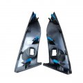 Fitfoyo 1 Pair Car Instrument Cluster Finish Panel Trim For Toyota Rav4 2006 2007 2008 2009 2010 2011 2012 Plastic