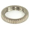 Chrome Knurled Nuts For Sand Sealed Toggle Switches 15 32 Thread 4 Pack 
