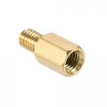 Uxcell M5x10mm 7mm Male-female Brass Hex Pcb Motherboard Spacer Standoff For Fpv Drone Quadcopter Computer Circuit Board 20pcs