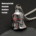 Ctzsr Motorcycle Bell Guardian Angel Keychain Good Luck For Motorcycles Bikes Drive Safe Cyclings Accessories Bikers Riders