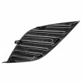To1038243 Front Fog Light Cover Compatible With Toyota Camry Xse 2021-2022 Driver Left Side Smooth Black