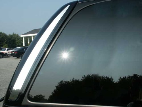 Qaa Is For 2002-2006 Cadillac Escalade 2 Piece Stainless Rear Window Trim Rw42255