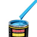 Restoration Shop Grabber Blue Acrylic Enamel Single Stage Car Auto Paint 1- Quart Only 