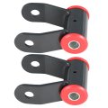 Rear Drop Shackles 710515 Replacement For 1988 2018 Silverado 1500 And Sierra Metal Suspension Leaf Spring Shackle Kit Black
