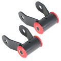 Rear Drop Shackles 710515 Replacement For 1988 2018 Silverado 1500 And Sierra Metal Suspension Leaf Spring Shackle Kit Black