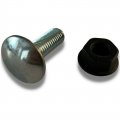 Gm Front Rear Chrome Bumper Bolt Nut Hardware Kit Stainless Steel M8-1 25 X Mm Metric Fits Chevrolet Buick Oldsmobile Pontiac 