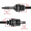 Caltric Rear Cv Axle Compatible With Kawasaki Teryx 800 Kr 2014-2023 4 800 Krt800 Sidexside