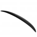 1pc Abs Spoiler Wing Compatible For 2007-2013 Bmw E92 3 Series Coupe Matte Black Rear Trunk Tail