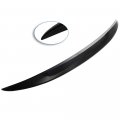 1pc Abs Spoiler Wing Compatible For 2007-2013 Bmw E92 3 Series Coupe Matte Black Rear Trunk Tail