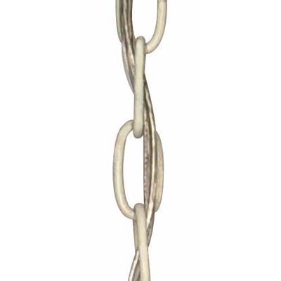 Nuvo Lighting 25 1072 3 Ft Section Of Chain Textured White Finish Modern Style