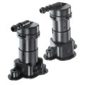 A-premium 2pcs Front Driver And Passenger Side Headlight Headlamp Washer Nozzle Jet Sprayer Compatible With Audi B7 Series A4