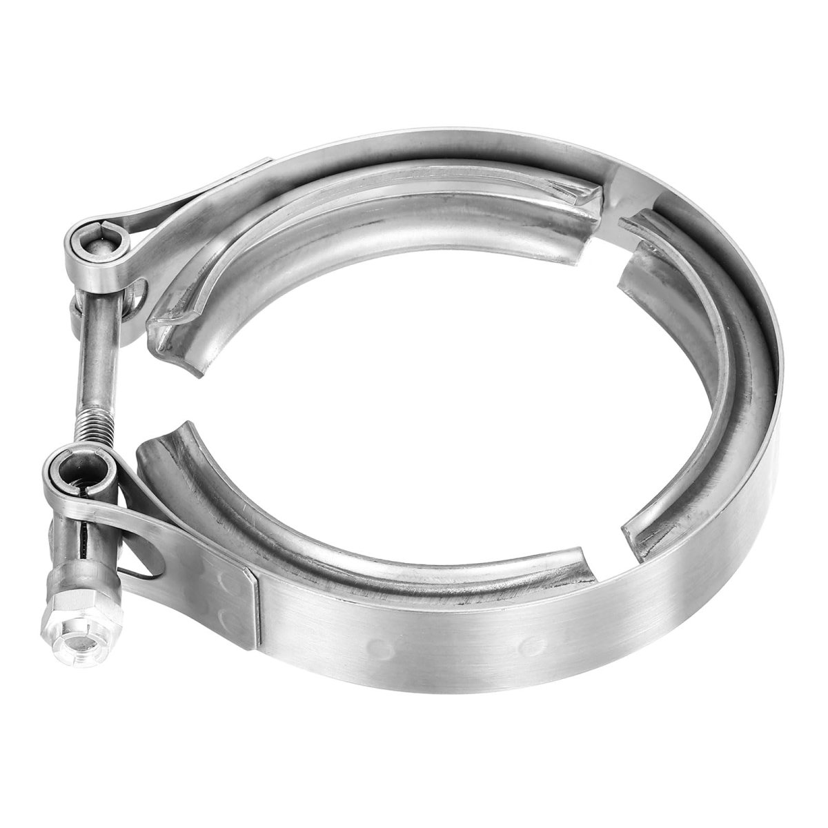 2 75 In V Band Clamp 304 Stainless Steel For Exhaust Systems 70mm 76in Adjustment Range Downpipe Exchange Accessories