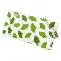 Ginko Biloba Leaves Pattern Novelty Metal Vanity Tag License Plate