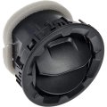 Hvac Vent Ford E-450 Super Duty 2017 Black Plastic Closeable With Gasket 2 4 In Depth Replacement For 9c2z19893ac 