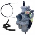 Recon 250 Tr Carburetor W Throttle Cable For Honda 250 Trx250te Trx250tm Carb 