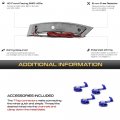 Vipmotoz Full Led Strip Side Marker Lights Fender Parking Lamps Compatible With 2007-2013 Bmw 328i 328xi 335i 335is 335xi