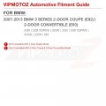 Vipmotoz Full Led Strip Side Marker Lights Fender Parking Lamps Compatible With 2007-2013 Bmw 328i 328xi 335i 335is 335xi