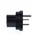 Small South Africa To 5-15r Power Adapter Toptekits India Nepal Bs-546 Male Female Adaptor