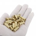 Uxcell Knurled Insert Nuts 30pcs M5 X 20mm L 7mm Od Thread Printing Brass Female Threadeds Heat Set Insert Embedment
