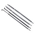 4pcs Chrome Front Left And Rear Right Door Belt Molding Seal Weatherstrip For Corolla 1995 1996 1997 1998 1999 2000 2001 2002 